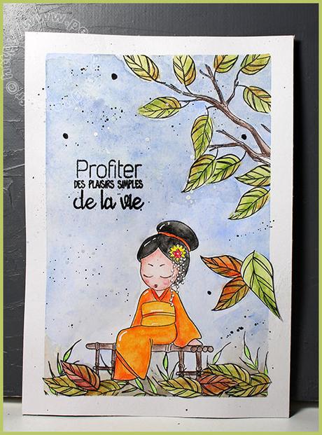 Art journal #43 – Page Aquarelle