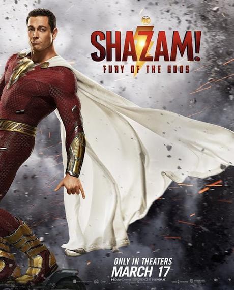 Nouvelle affiche US pour Shazam! La rage des Dieux de David F. Sandberg Nouvelle affiche US pour Shazam! La rage des Dieux de David F. Sandberg