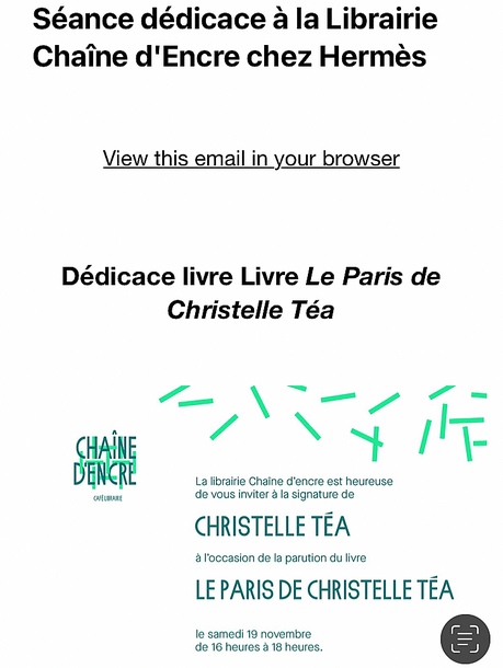 Christelle Téa « Le Paris de Christelle Téa »