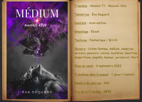 Médium T1 - Mauvais rêve - Éva Dequard