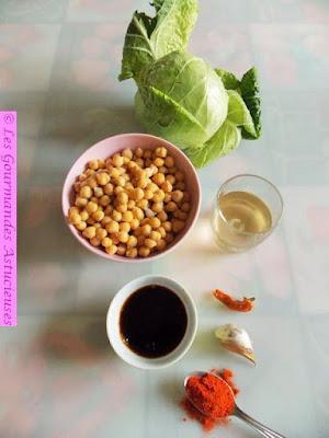 Chou frisé braisé épicé (Vegan) Chou frisé braisé épicé (Vegan)