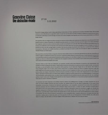 Galerie A&R Fleury- exposition : Geneviève Claisse « Une abstraction Vivante »