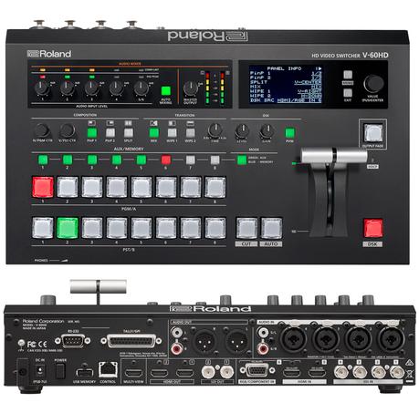 Roland V-60HD : un mélangeur audio et vidéo plug and play pour la diffusion live