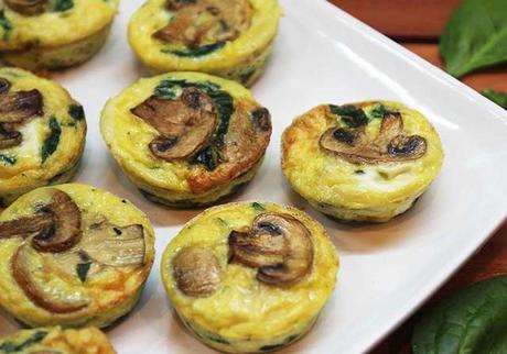 Muffins aux Champignons ww