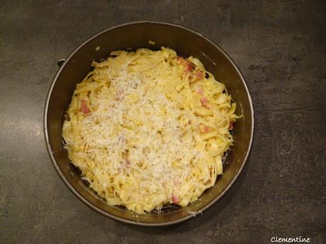 Frittata spaghetti el forno - Spaghettis au four