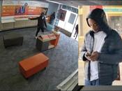 police recherche homme accusé d’avoir endommagé magasin téléphonie mobile Atlanta