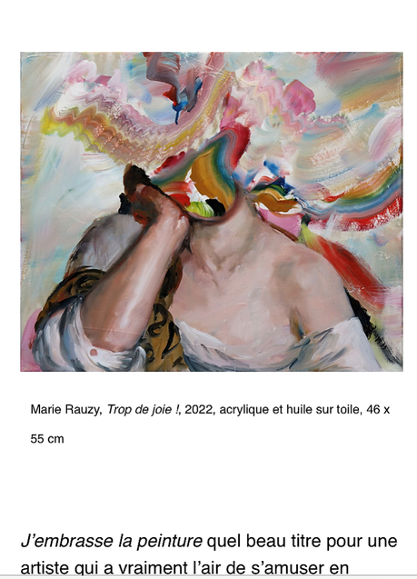 Galerie Marie Vitoux   – exposition Marie Rauzy – nouveau vernissage :le 17 Novembre 2022.