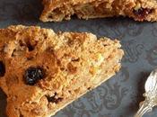 Scones cranberries noix