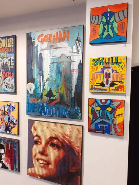 Les images de l’exposition Cinéma et Pop culture