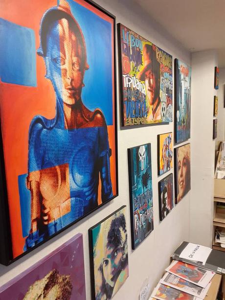 Les images de l’exposition Cinéma et Pop culture