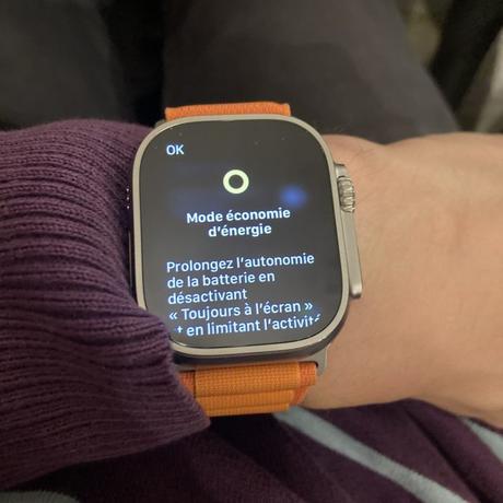 Apple Watch Ultra autonomie