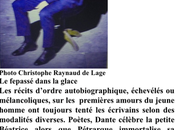 Regard vers théâtre Pierre-Marc Levergeois Théâtre Lucernaire Premier amour Samuel Beckett