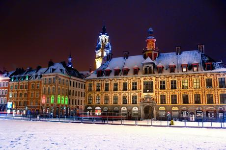 Lille sous la neige © Kaelkael - licence [CC BY-SA 3.0] from Wikimedia Commons