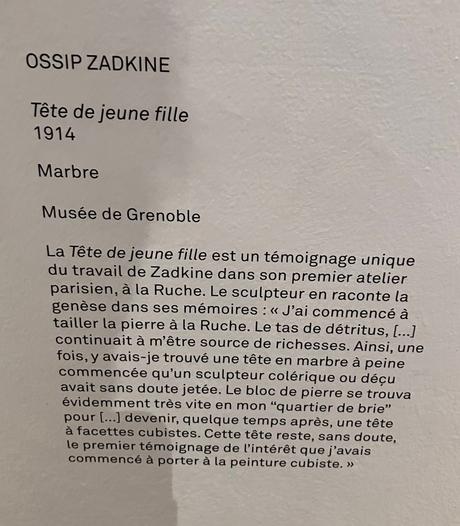 Musée Ossip Zadkine « une vie d’ateliers » depuis le 11 Novembre 2022.