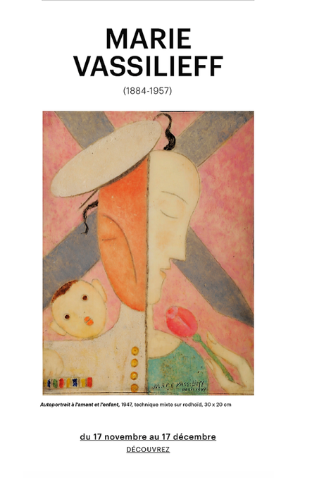 Galerie Françoise Livinec – « Marie Vassilieff  » à partir du 17 Novembre 2022.