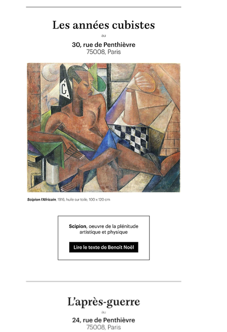 Galerie Françoise Livinec – « Marie Vassilieff  » à partir du 17 Novembre 2022.