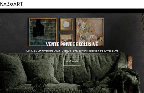 Vente privée sur Kazoart