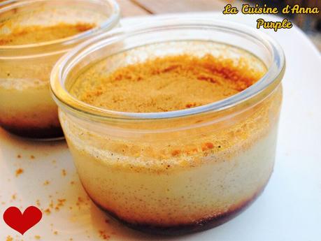 Crème aux œufs, caramel et spéculoos creme aux oeufs, caramel et spéculoos- la cuisine danna purple