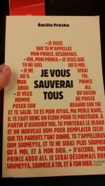 Je vous sauverai tous, Emilie Frèche couv