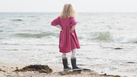 Et puis la mer ... robe lin rose_ikaatcouture