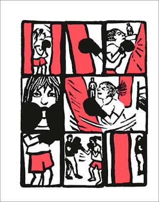 Deux sparring-partners sur un ring de papier