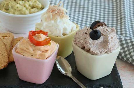 3 Mousses Salées pour Apéritif de Noël ww