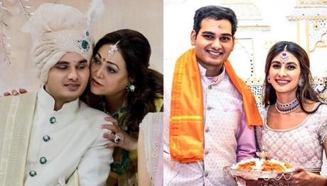 Tina Ambani publie un portrait de famille pour souhaiter à son neveu, Arjun Kothari, le jour de son 3e anniversaire de mariage