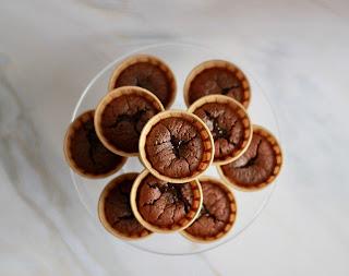 fondants marrons chocolat moule a muffin