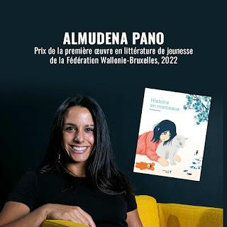 Almudena Pano, prix de la 1ère œuvre jeunesse en Fédération Wallonie-Bruxelles
