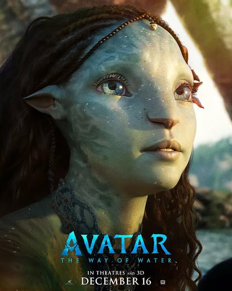 Affiches IMAX et personnages US pour Avatar : La voie de l'eau de James Cameron
