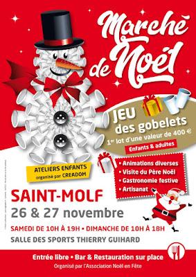 Marché de Noël de Saint-Molf (44)