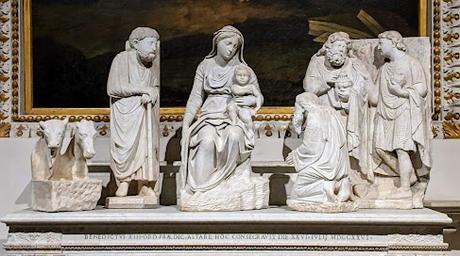 La plus ancienne crèche de Noël de l'histoire de l'art est exposée à Rome dans la basilique de Sainte-Marie majeure