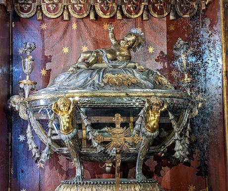 La plus ancienne crèche de Noël de l'histoire de l'art est exposée à Rome dans la basilique de Sainte-Marie majeure