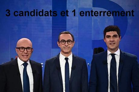 Trois candidats et un enterrement ?