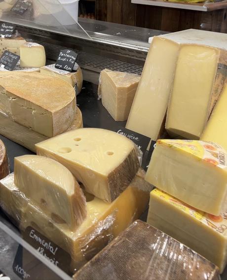 ramener des fromages suisses