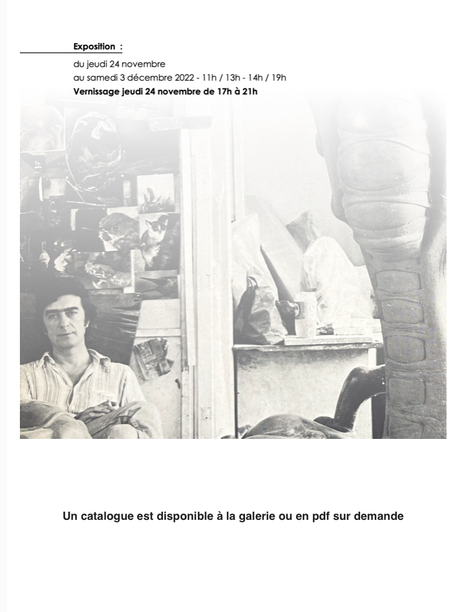 Galerie  » Les yeux fertiles » DELFINO -depuis le 24 Novembre 2022.