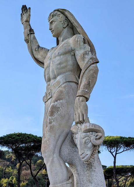 Le Foro italico et le Stadio dei Marmi à Rome - 62 photos de sculptures et d'architecture sportives au temps du fascisme mussolinien