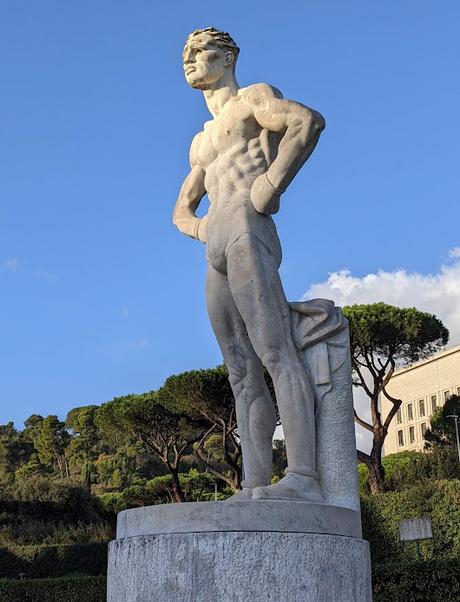 Le Foro italico et le Stadio dei Marmi à Rome - 62 photos de sculptures et d'architecture sportives au temps du fascisme mussolinien