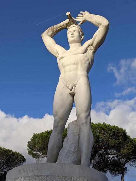 Le Foro italico et le Stadio dei Marmi à Rome - 62 photos de sculptures et d'architecture sportives au temps du fascisme mussolinien