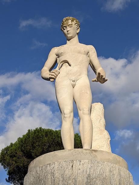 Le Foro italico et le Stadio dei Marmi à Rome - 62 photos de sculptures et d'architecture sportives au temps du fascisme mussolinien