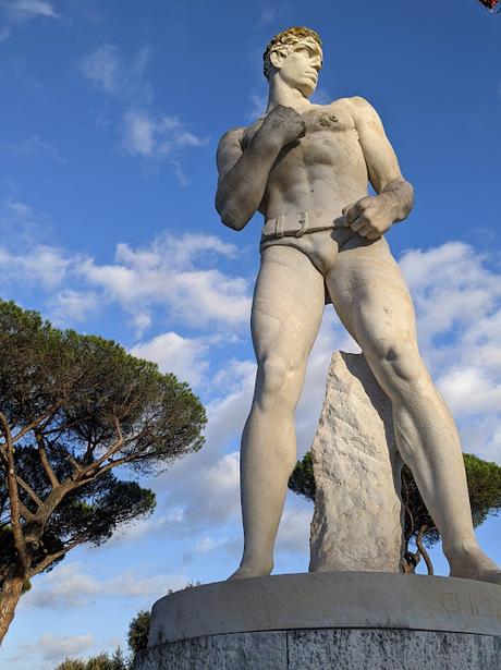 Le Foro italico et le Stadio dei Marmi à Rome - 62 photos de sculptures et d'architecture sportives au temps du fascisme mussolinien
