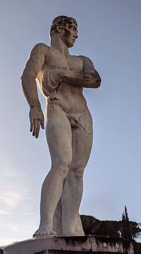Le Foro italico et le Stadio dei Marmi à Rome - 62 photos de sculptures et d'architecture sportives au temps du fascisme mussolinien