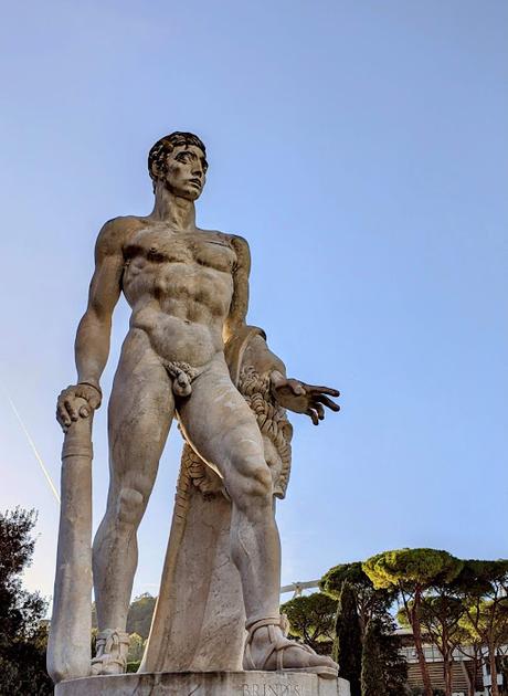 Le Foro italico et le Stadio dei Marmi à Rome - 62 photos de sculptures et d'architecture sportives au temps du fascisme mussolinien