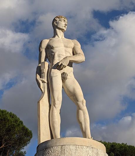 Le Foro italico et le Stadio dei Marmi à Rome - 62 photos de sculptures et d'architecture sportives au temps du fascisme mussolinien