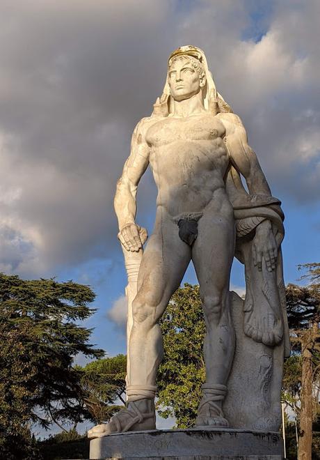 Le Foro italico et le Stadio dei Marmi à Rome - 62 photos de sculptures et d'architecture sportives au temps du fascisme mussolinien