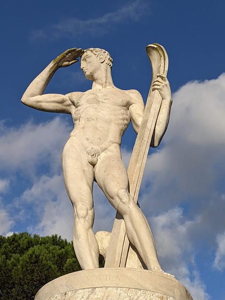 Le Foro italico et le Stadio dei Marmi à Rome - 62 photos de sculptures et d'architecture sportives au temps du fascisme mussolinien