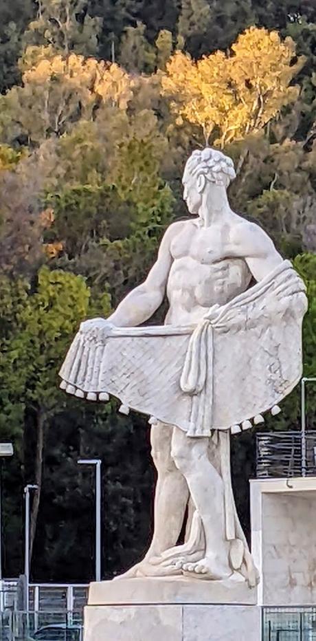 Le Foro italico et le Stadio dei Marmi à Rome - 62 photos de sculptures et d'architecture sportives au temps du fascisme mussolinien