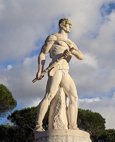 Le Foro italico et le Stadio dei Marmi à Rome - 62 photos de sculptures et d'architecture sportives au temps du fascisme mussolinien