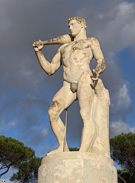 Le Foro italico et le Stadio dei Marmi à Rome - 62 photos de sculptures et d'architecture sportives au temps du fascisme mussolinien