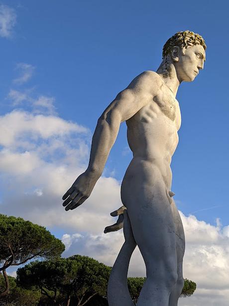 Le Foro italico et le Stadio dei Marmi à Rome - 62 photos de sculptures et d'architecture sportives au temps du fascisme mussolinien